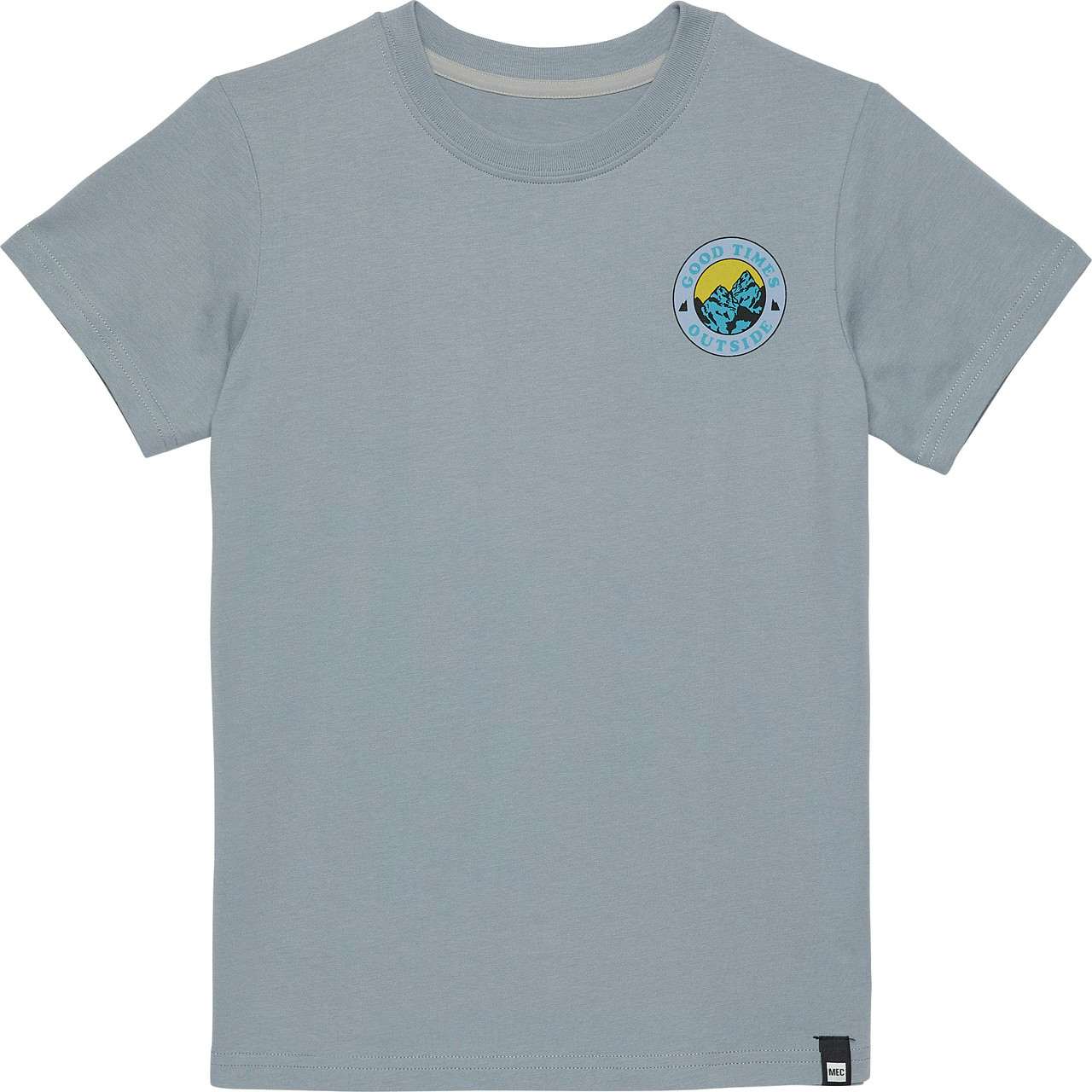 Journey Short Sleeve T-Shirt Dove Blue Good Times Outs
