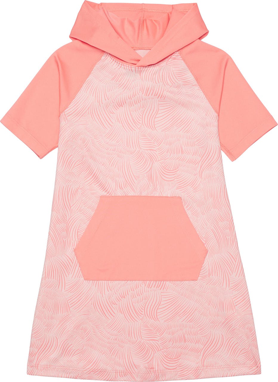 Skylight Dress Freehand Swirl Print/Pink