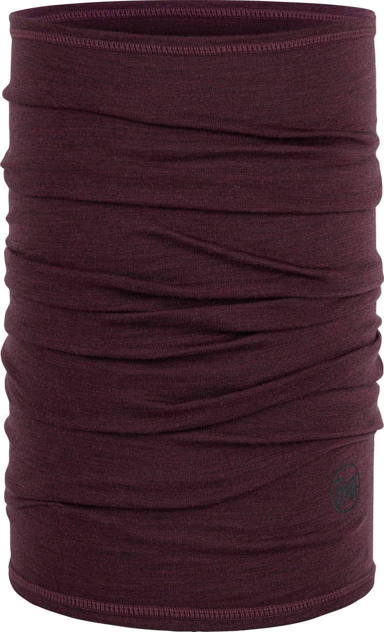 Lightweight Merino Wool Multifunctional Headw Solid Garnet