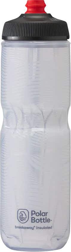Breakaway Insulated 710ml Water Bottle Jersey Knit/White