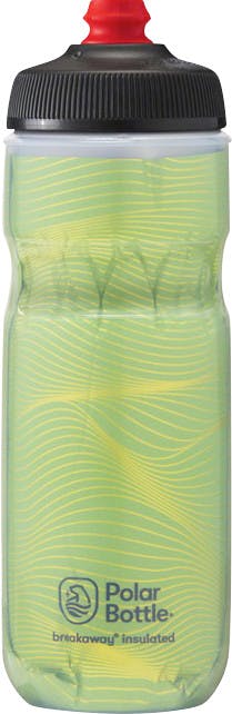 Breakaway Insulated 590ml Water Bottle Jersey Knit/Highlighter