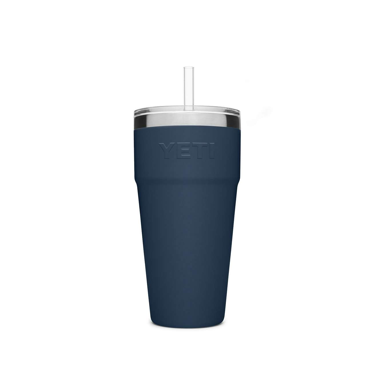Rambler 769ml Stackable Cup with Straw Lid Navy