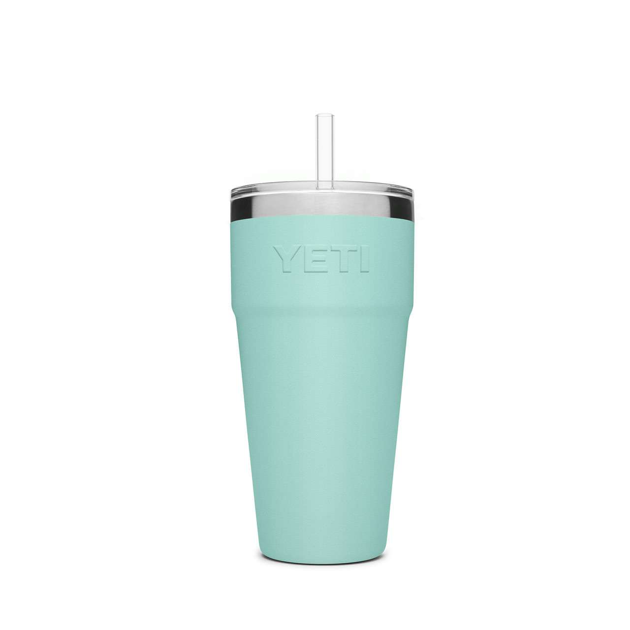 Rambler 769ml Stackable Cup with Straw Lid Seafoam