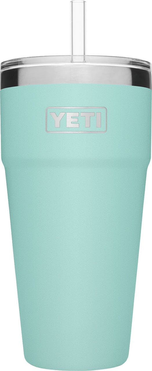Rambler 769ml Stackable Cup with Straw Lid Seafoam