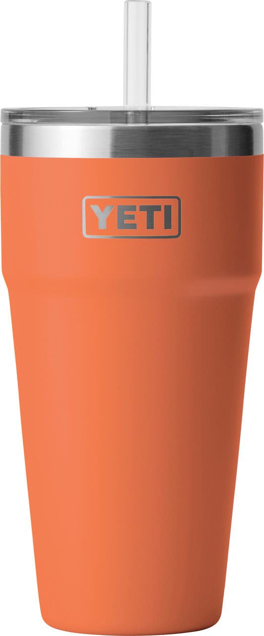 Rambler 769ml Stackable Cup with Straw Lid High Desert Clay
