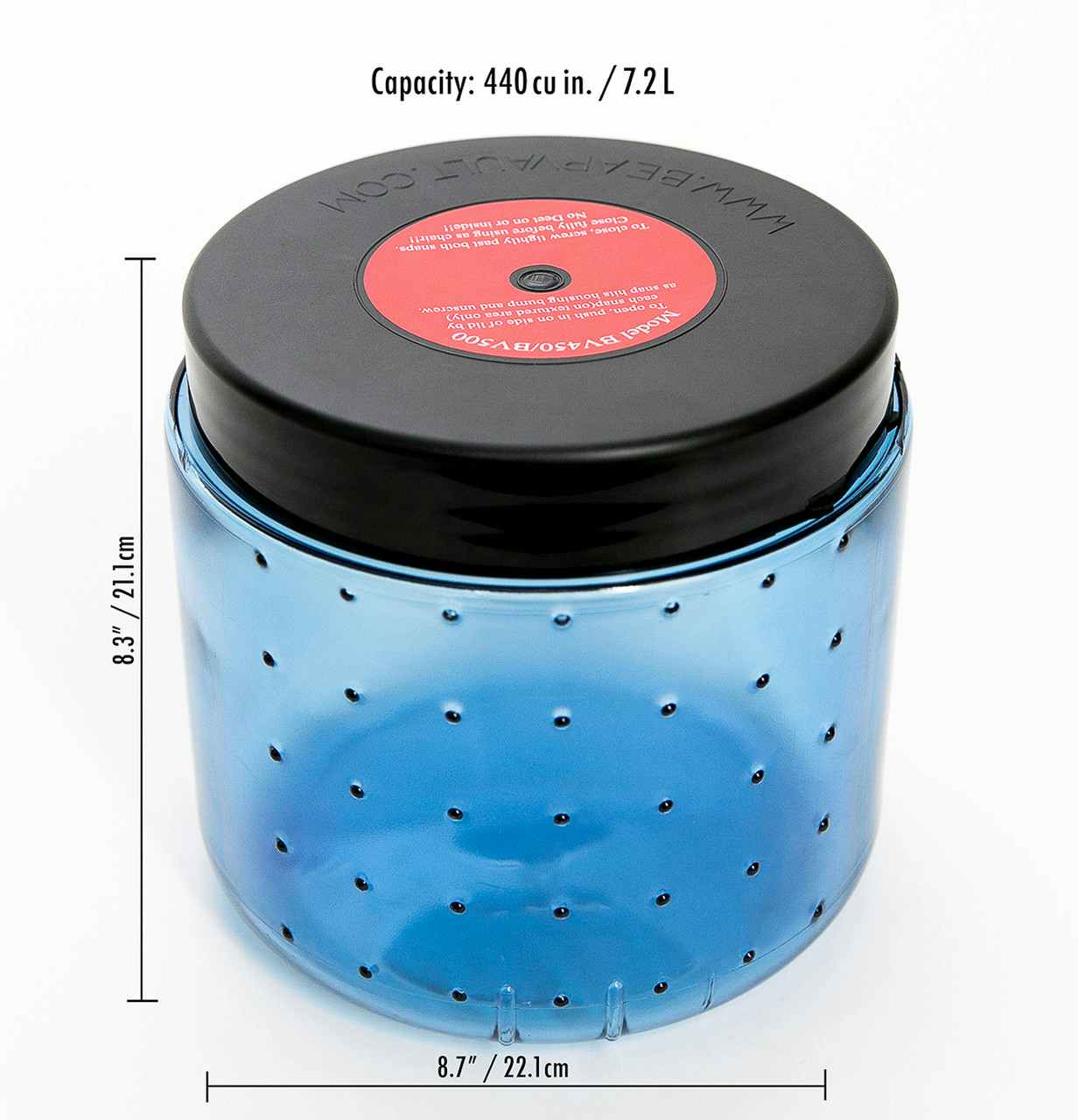BV450 Bear Resistant Food Canister NO_COLOUR
