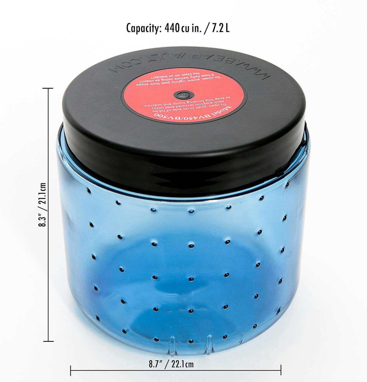 BV450 Bear Resistant Food Canister NO_COLOUR