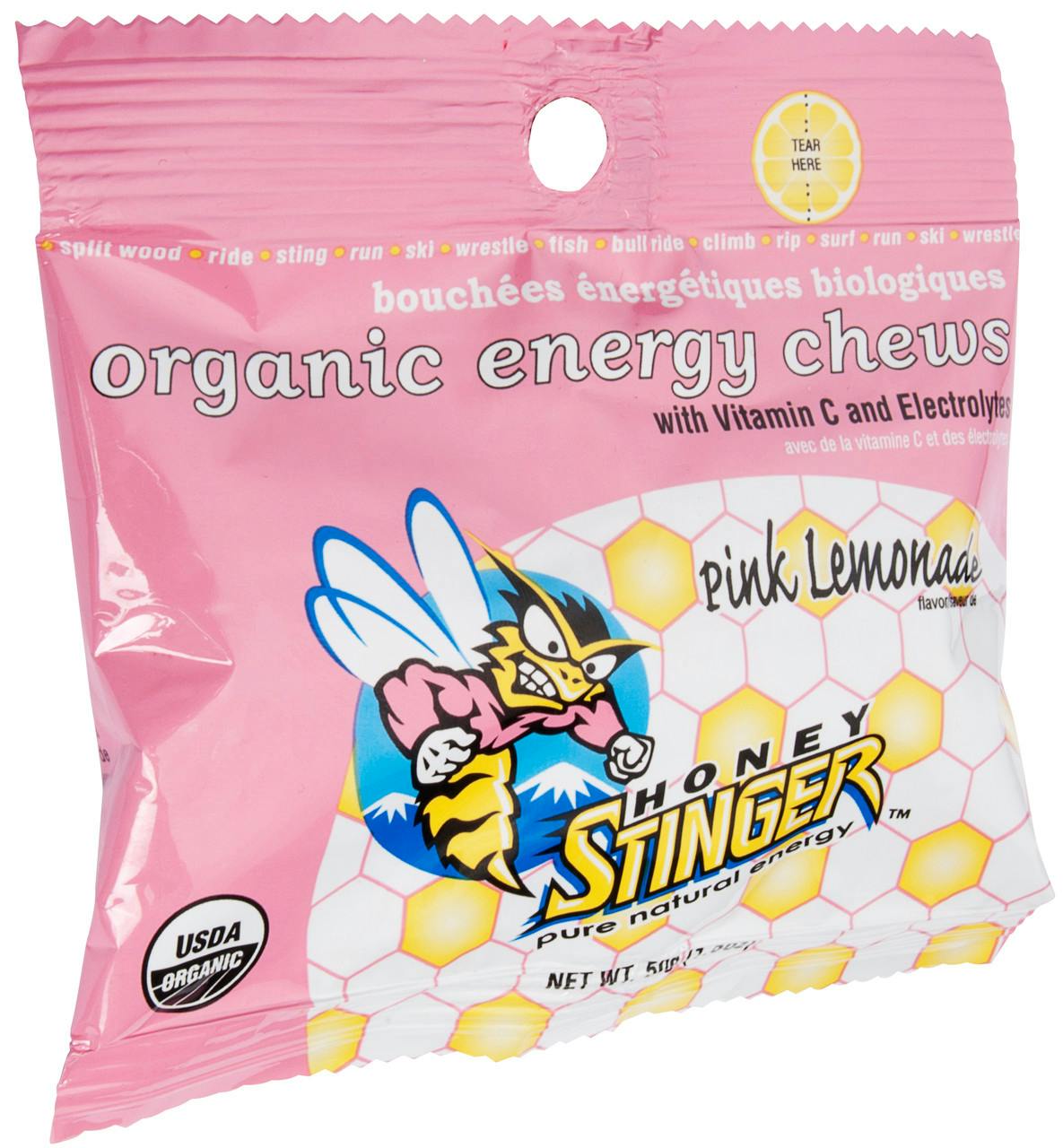 Organic Energy Chews Pink Lemonade NO_COLOUR