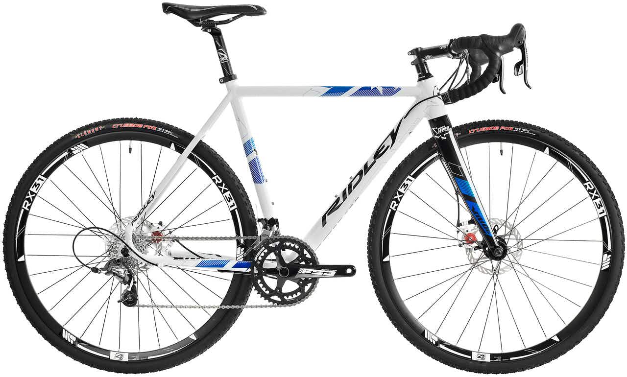Vélo X-Ride 15 avec freins à disque Blanc/Bleu