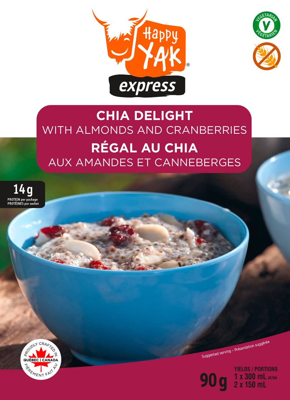 Chia Delight with Almonds and Cranberries NO_COLOUR