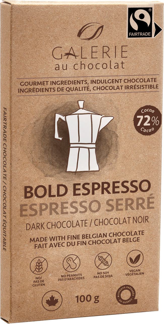 Espresso Dark Chocolate Bar NO_COLOUR