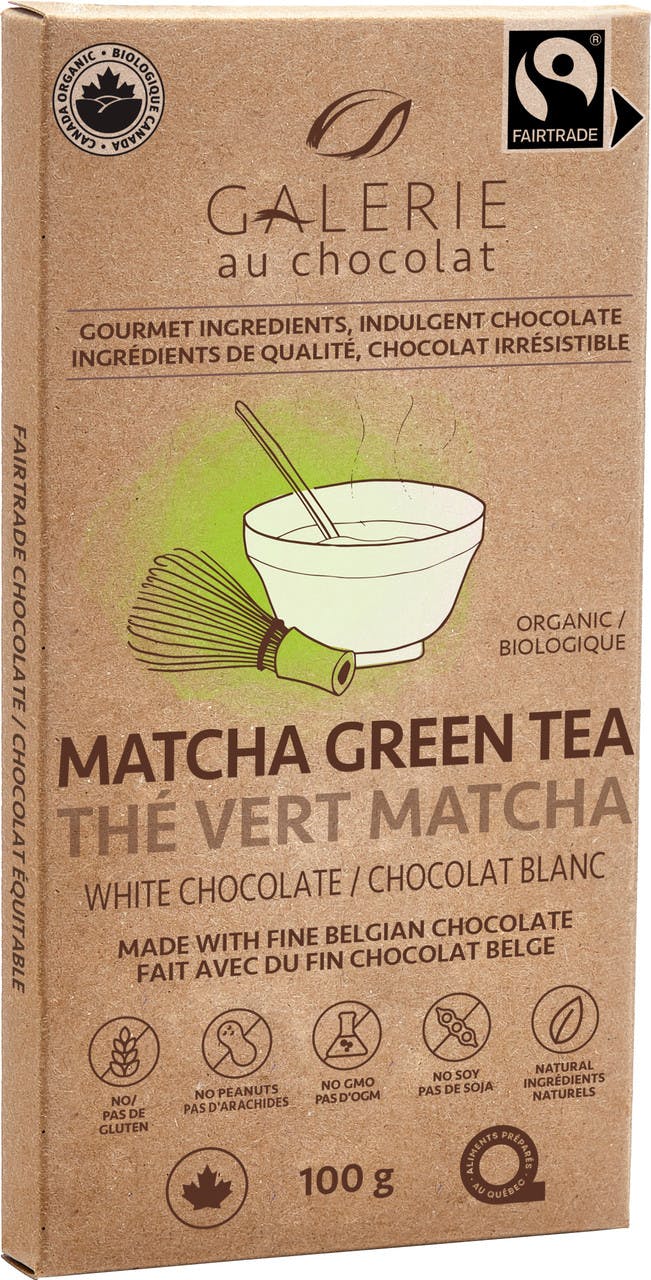 Green Tea White Chocolate Bar NO_COLOUR