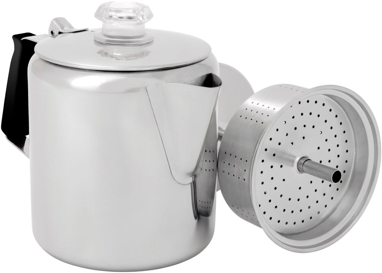 Glacier Stainless Steel 6 Cup Percolator NO_COLOUR