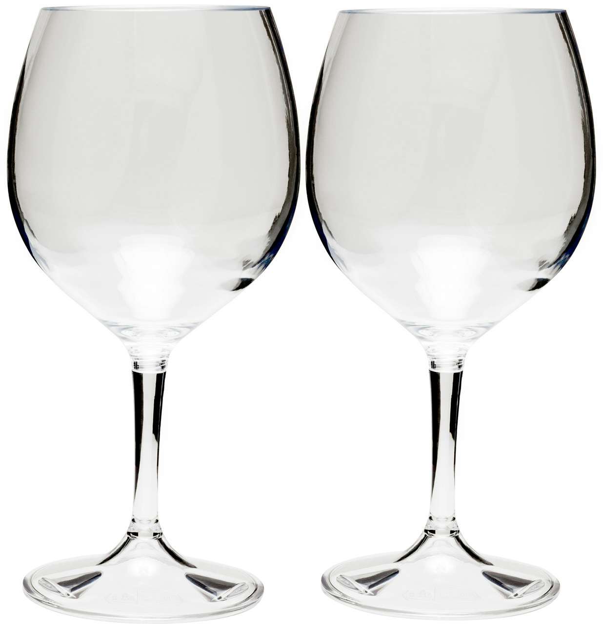 Nesting Red Wine Glass Set Clear