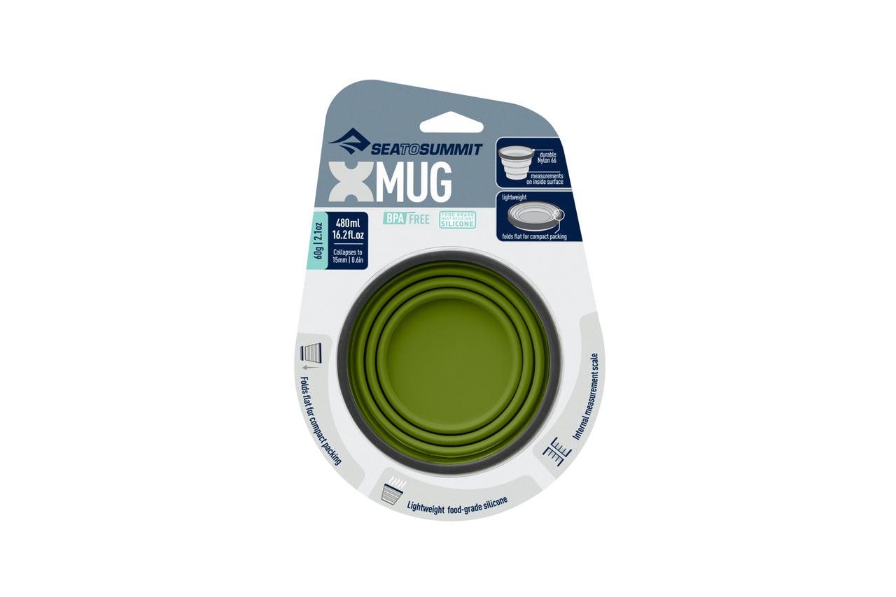 X Mug 480ml Olive
