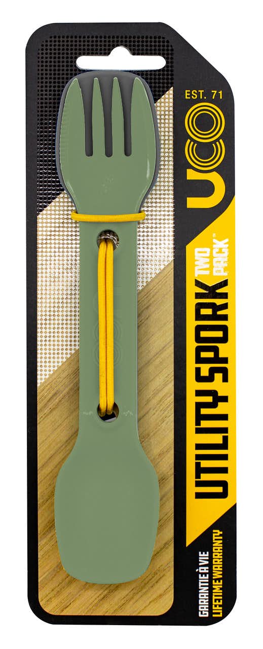 Utility Spork (2 Pack) Venture Green/Coal