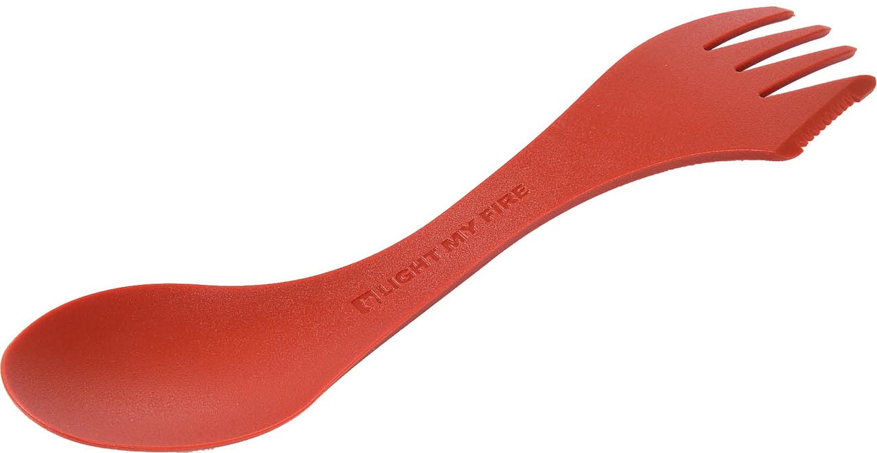 Cuillère-fourchette original Rouge rocheux