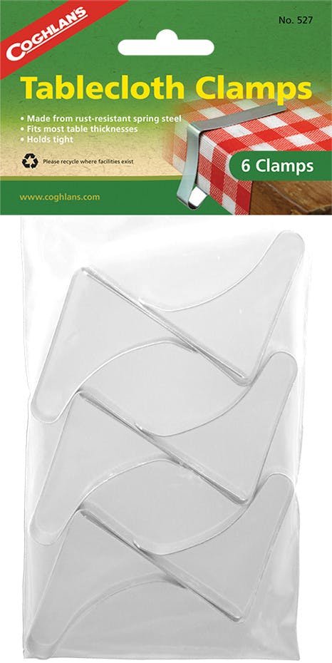 Tablecloth Clamps (6 Pack) NO_COLOUR