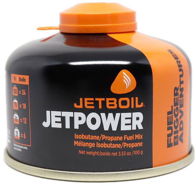 Cartouche de propane-isobutane Jetpower 100 g Orange