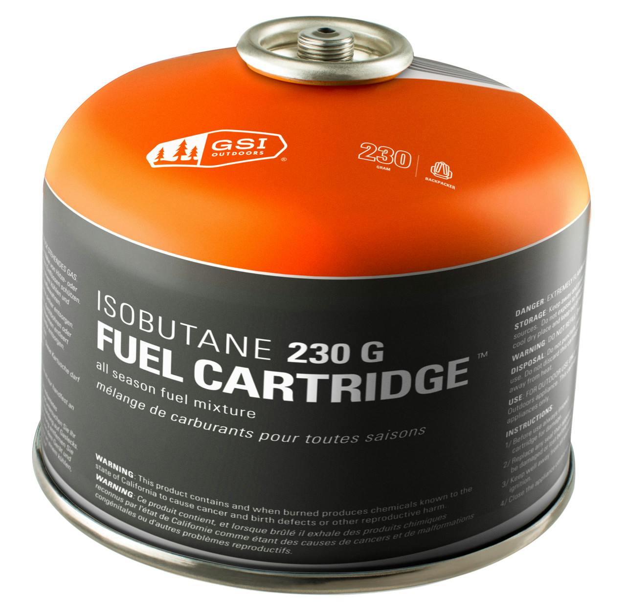 Isobutane 230g Fuel Canister NO_COLOUR