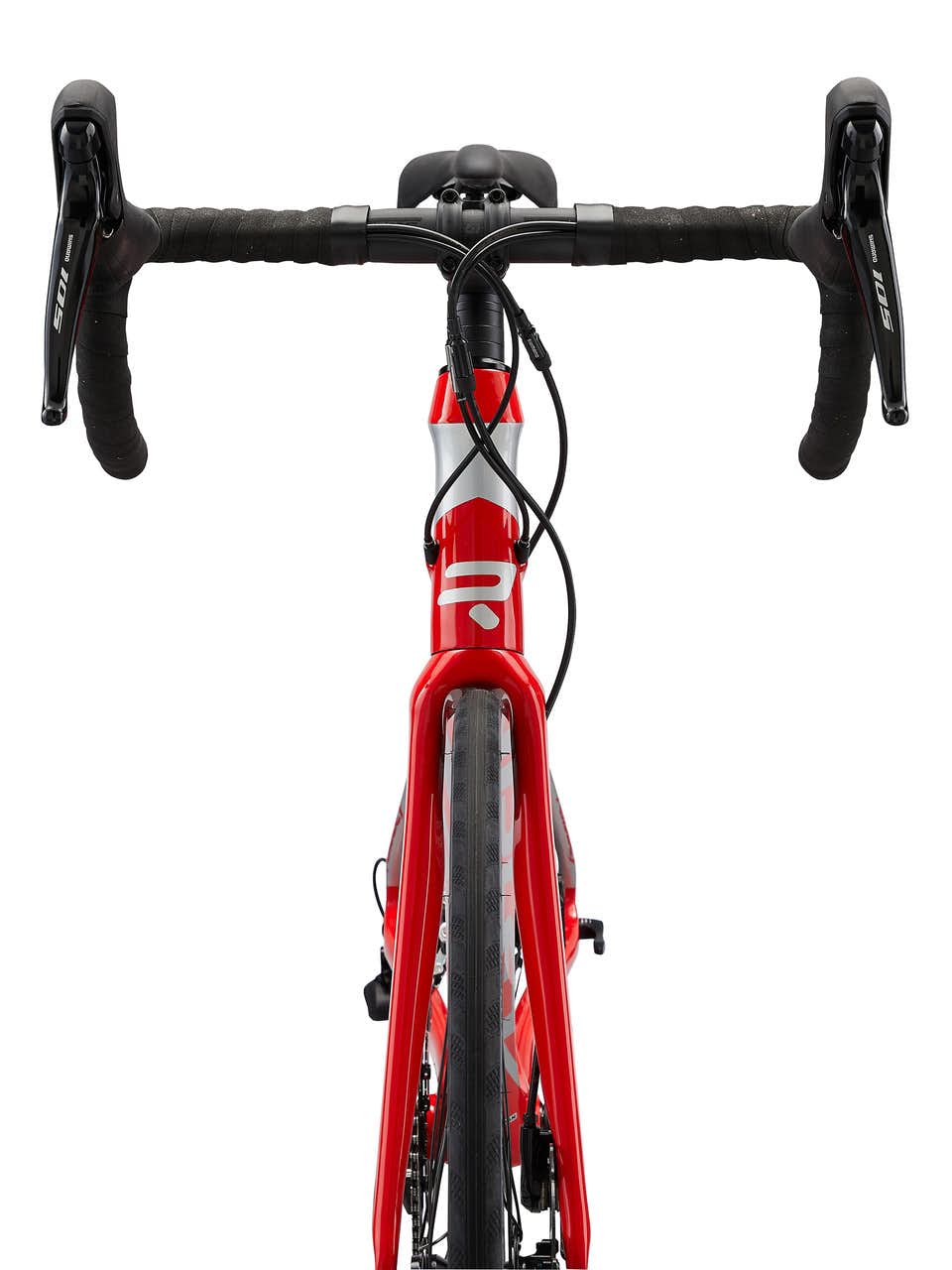 Fenix SL40 Disc 105 Mix Bicycle Silver/Red