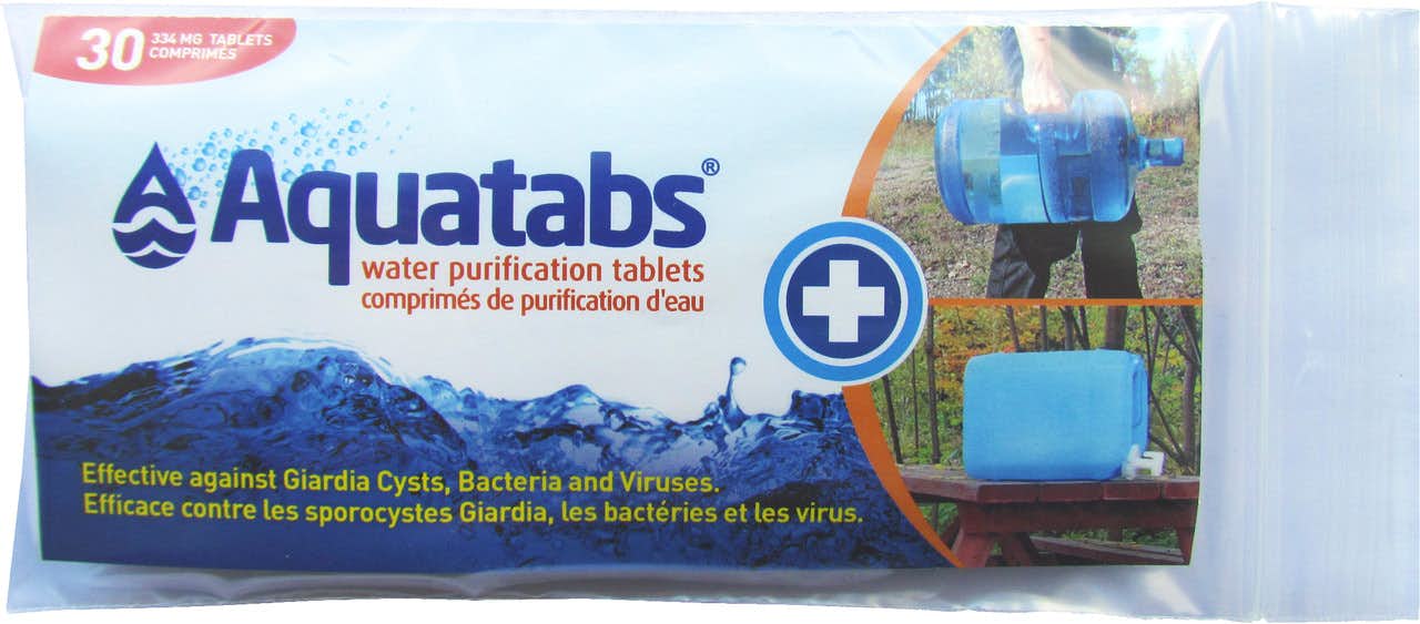 Water Purification Tablets NO_COLOUR