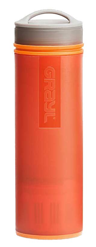 Ultralight Water Purifier Bottle Orange+