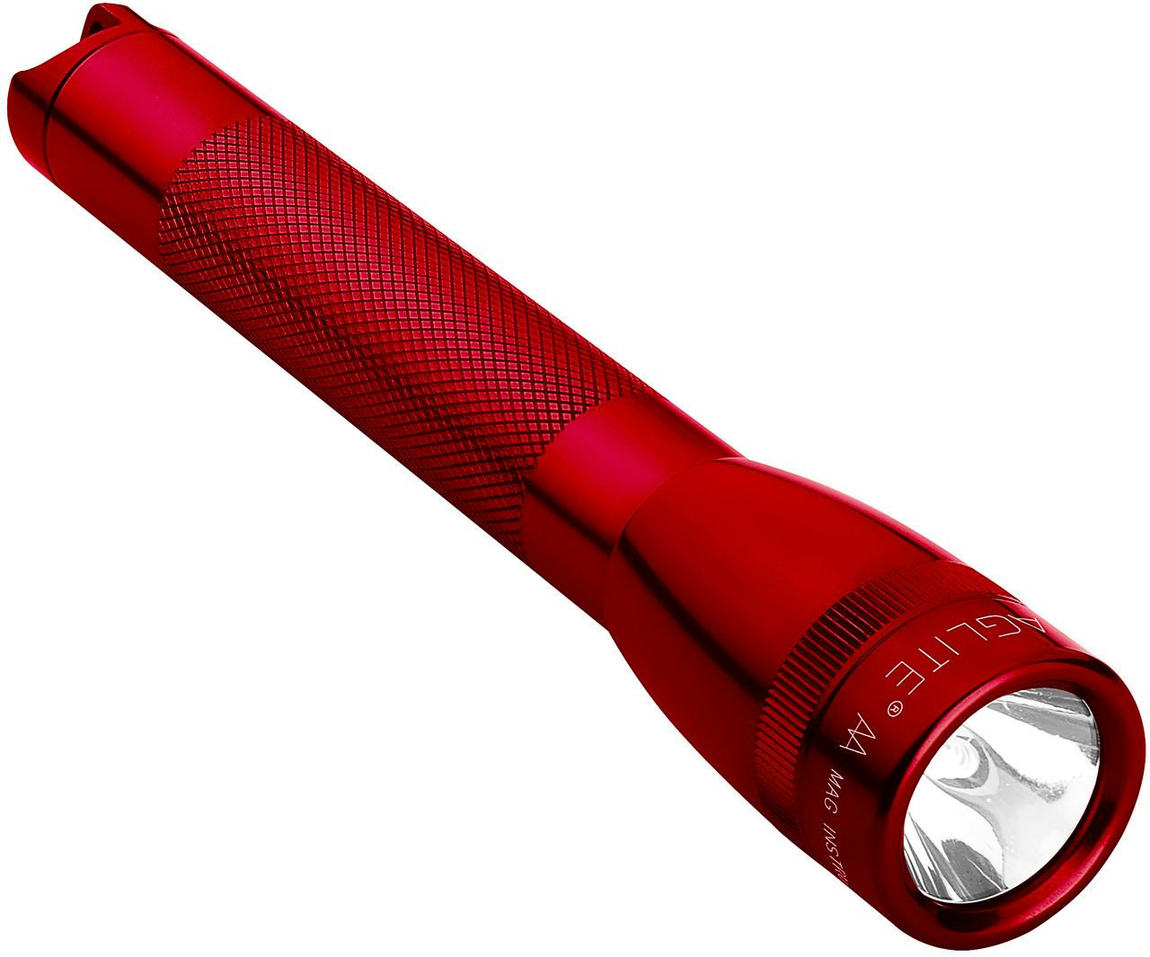 Mini Mag-lite AA LED Red