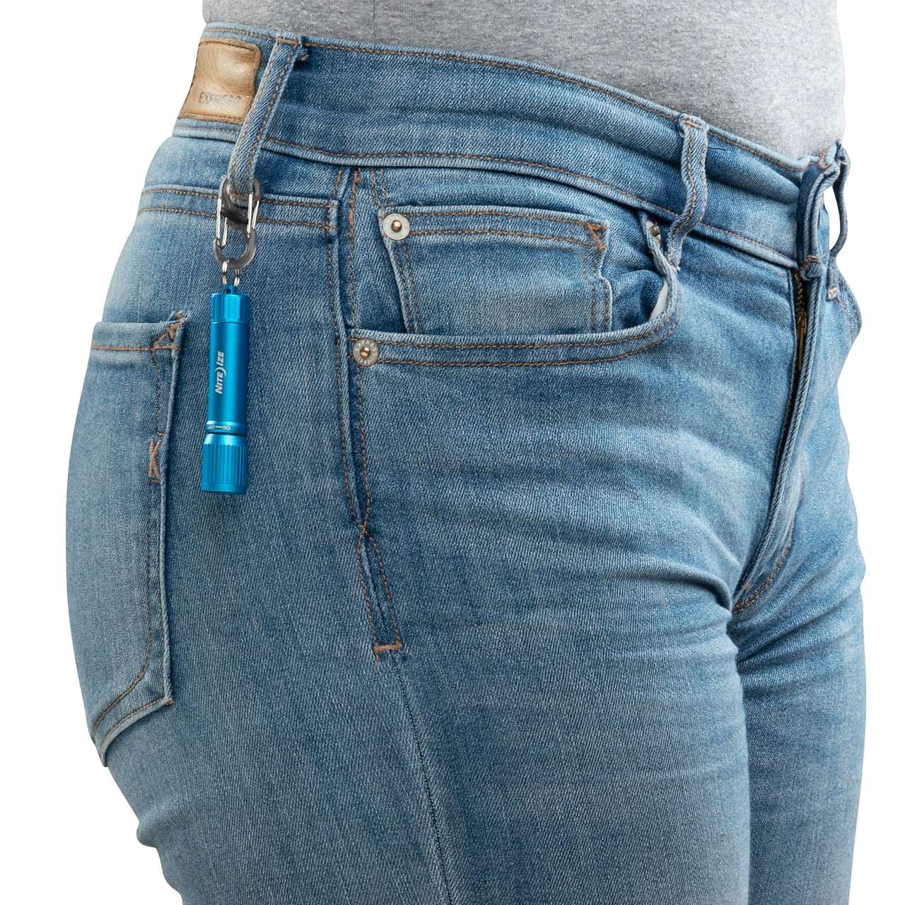 Lampe de poche pour porte-clés Radiant 100 Bleu