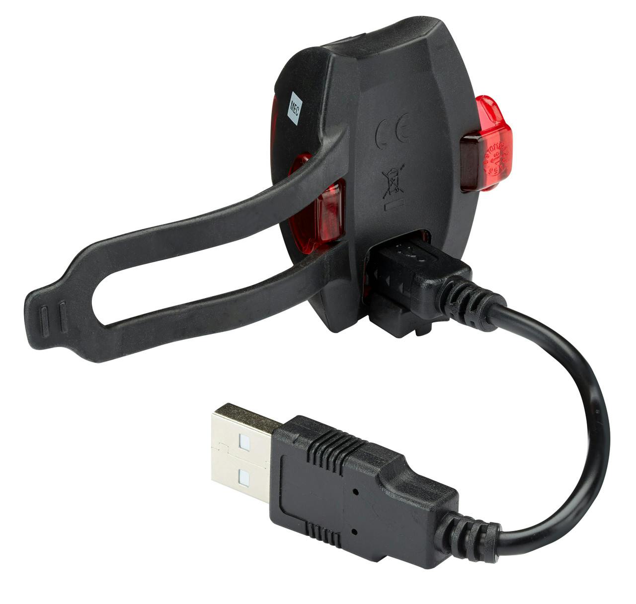 Galena USB Rear Light Black