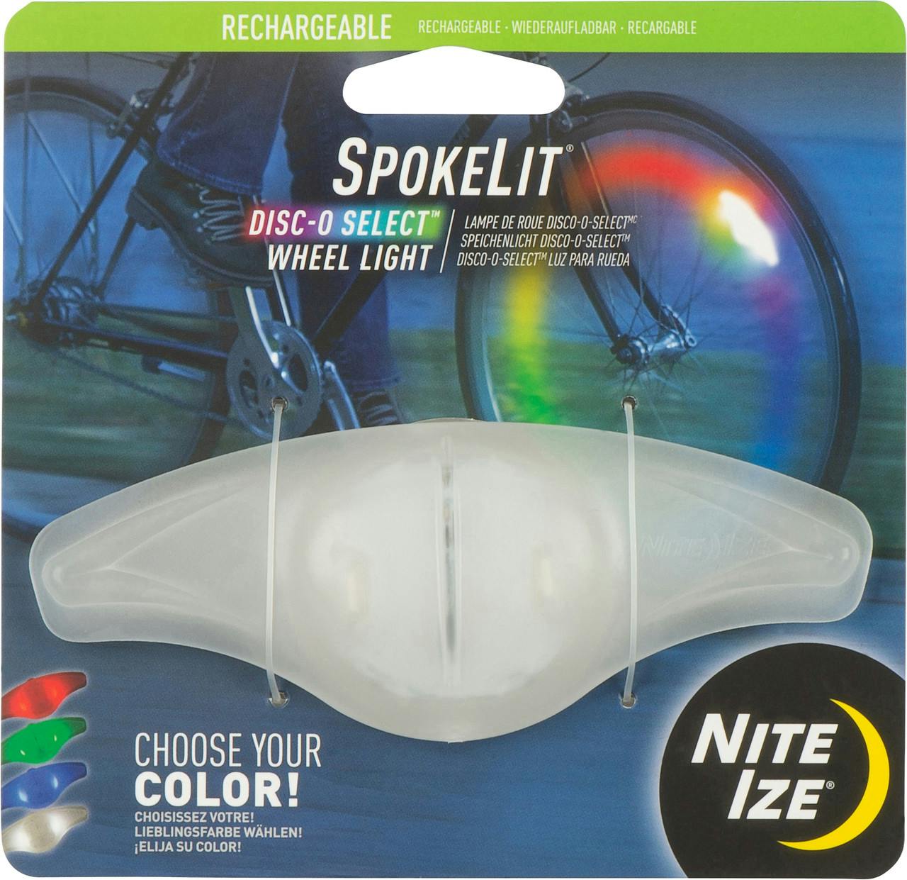 Lumière DEL rechargeable SpokeLit Disc-O Select NO_COLOUR