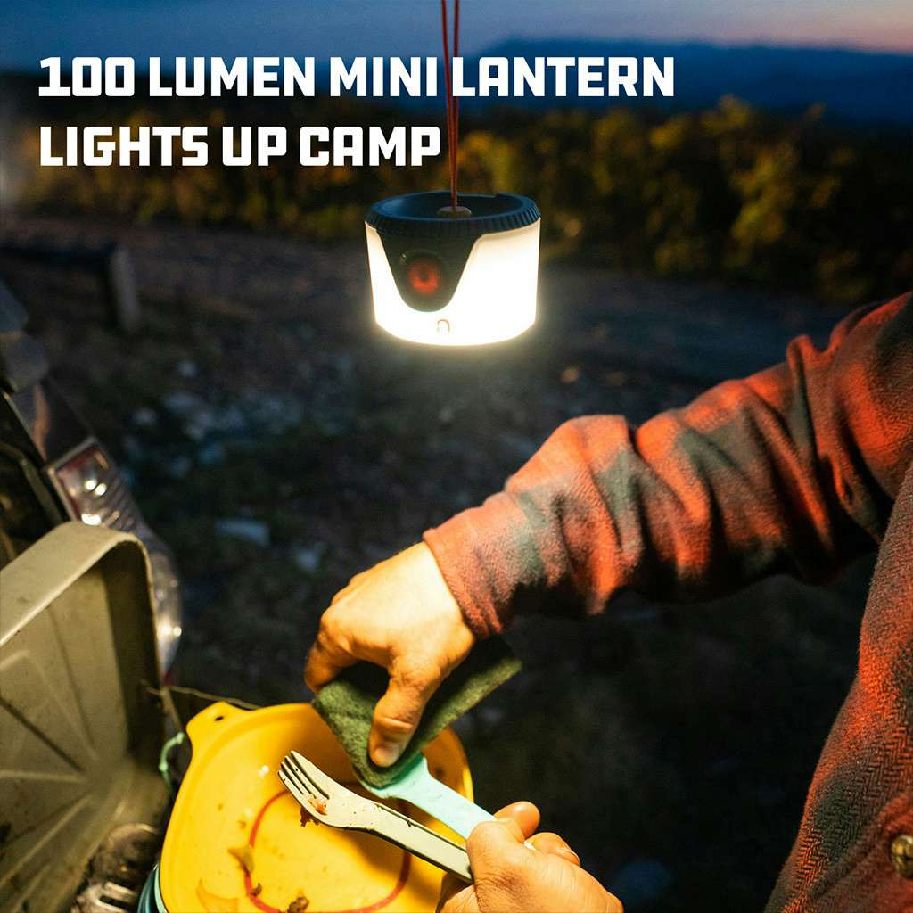 Sprout+ Rechargeable LED Lantern Black