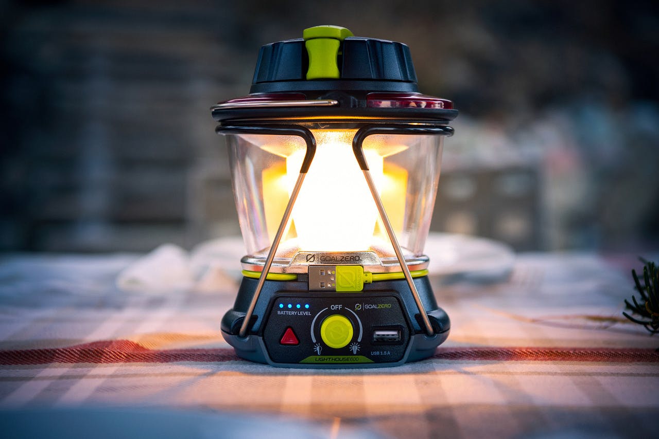 Lighthouse 600 Lantern With Powerbank NO_COLOUR
