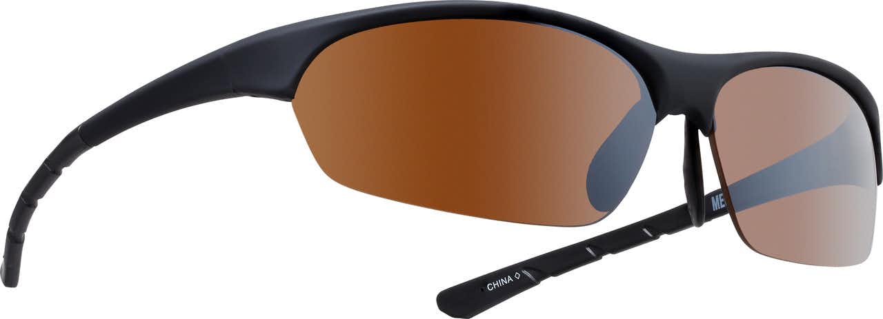 Asmita Polarized Sunglasses Rubberized Black/BrownPOL