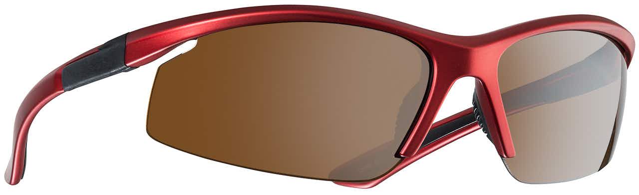 Gamut Sunglasses Matte Metallic Red/Brown 