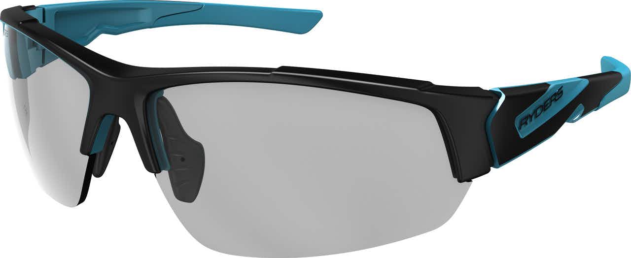 Strider Sunglasses Black-MatteBlue/Clear