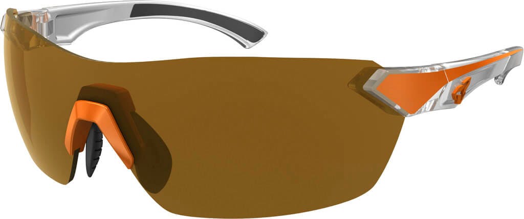 Nimby Sunglasses Orange White/Brown w/anti
