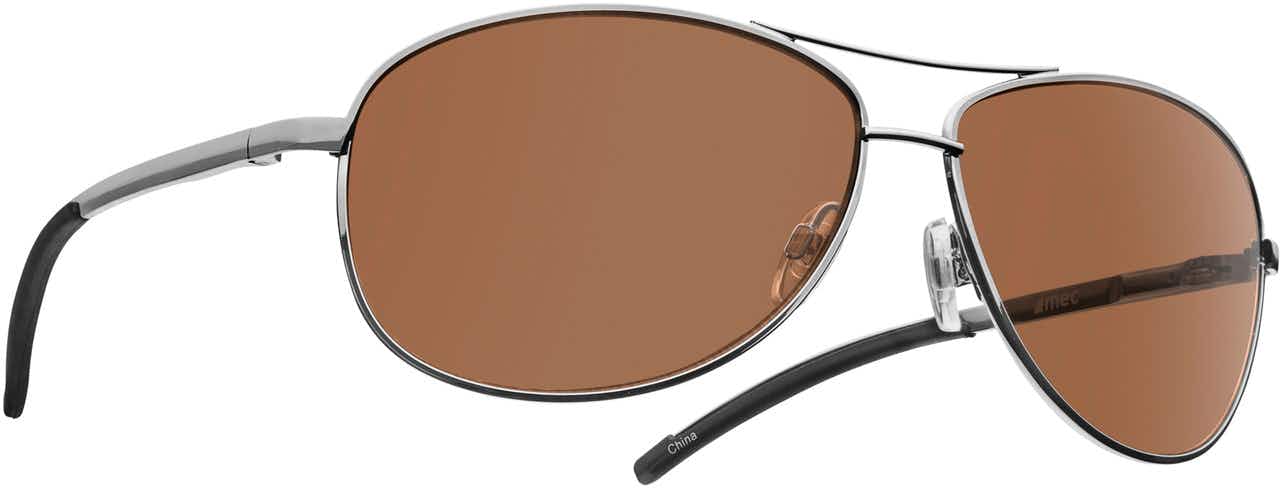 Ace Sunglasses Gunmetal/Brown
