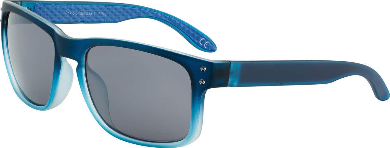 Jinx Sunglasses Dark Blue Fade/Grey Lens