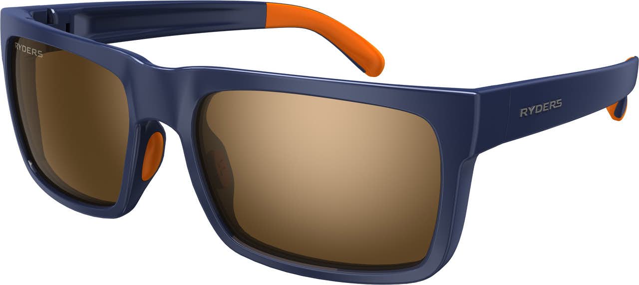Pemby Sunglasses Blue Orange/Brown Lens Si