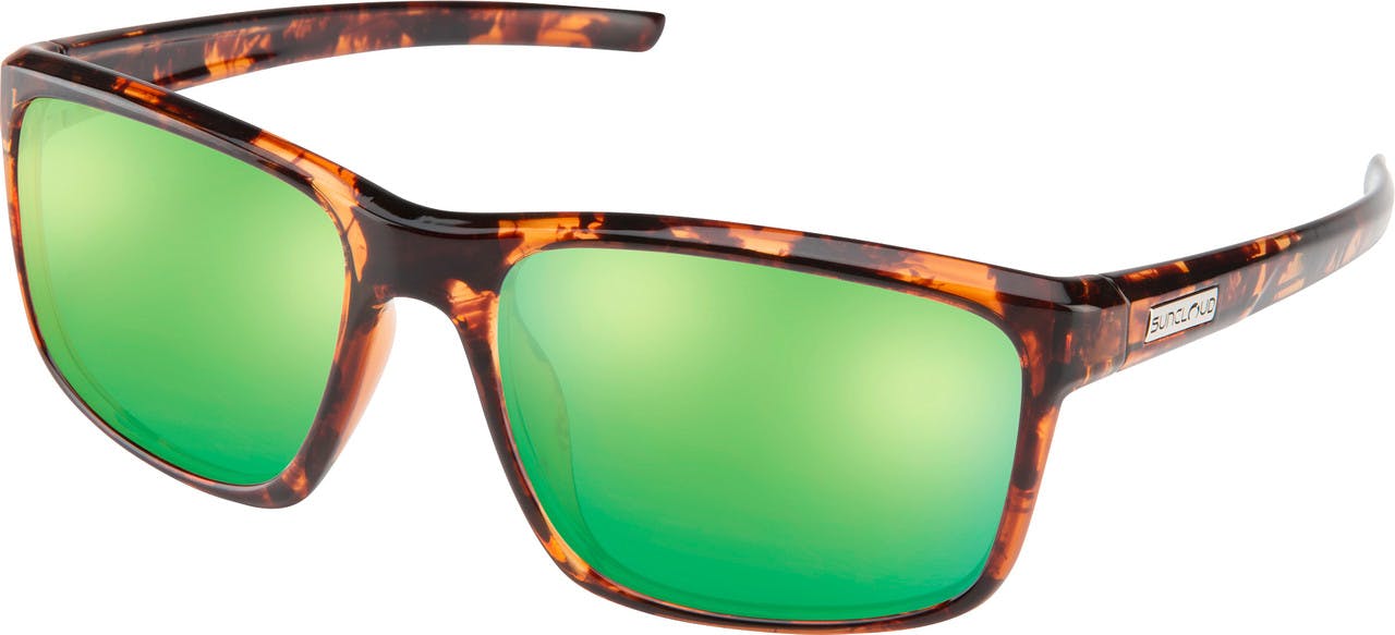 Respek Sunglasses Tortoise/Polar Green Mirr