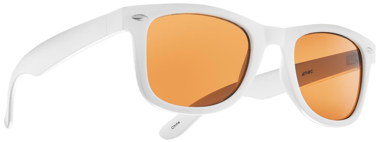 Piccolo Sunglasses Matte White/Brown