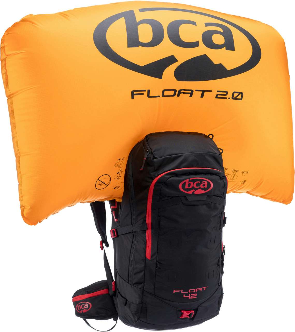 Float 42 Avalanche Airbag Pack Black