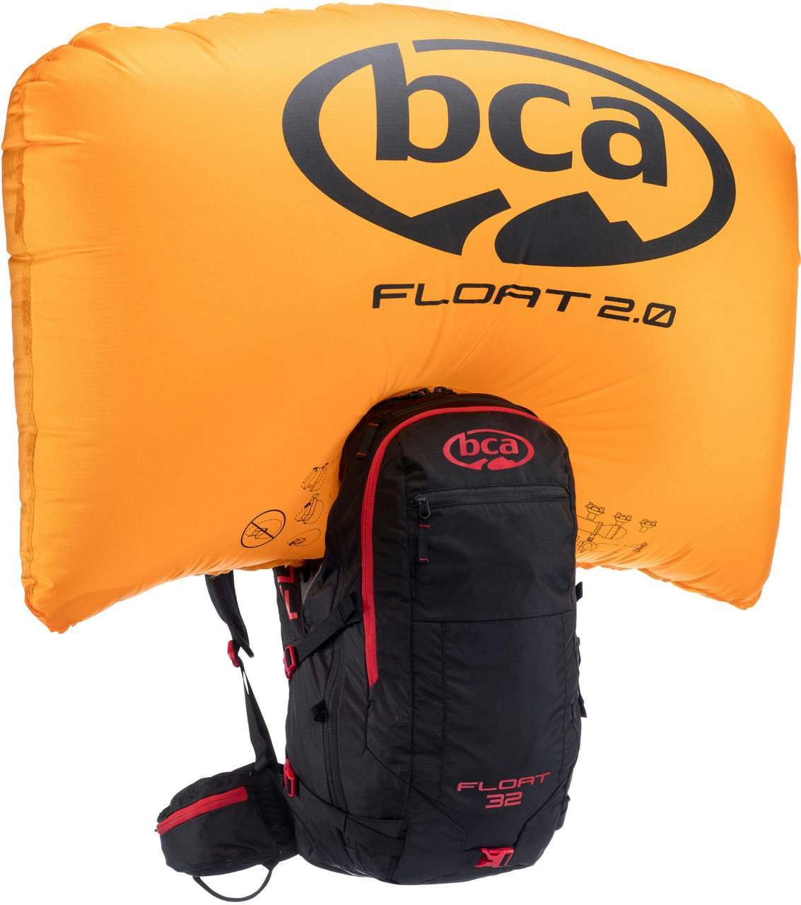 Float 32 Avalance Airbag Pack Black