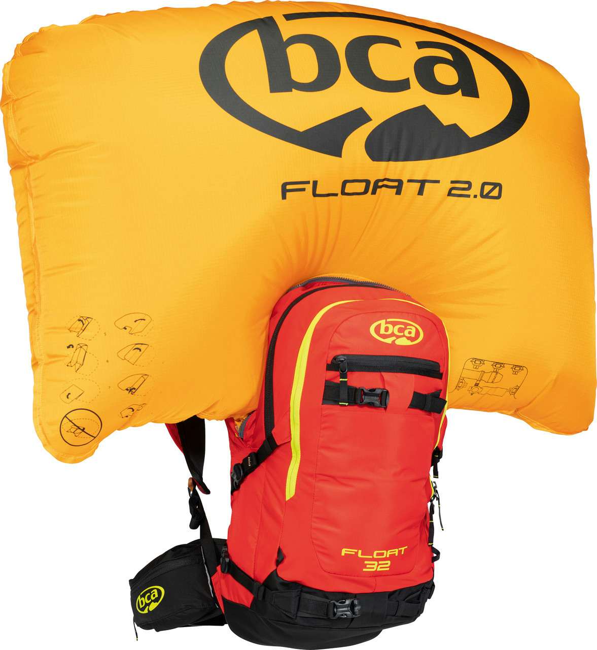 Float 32 Avalanche Bag Red
