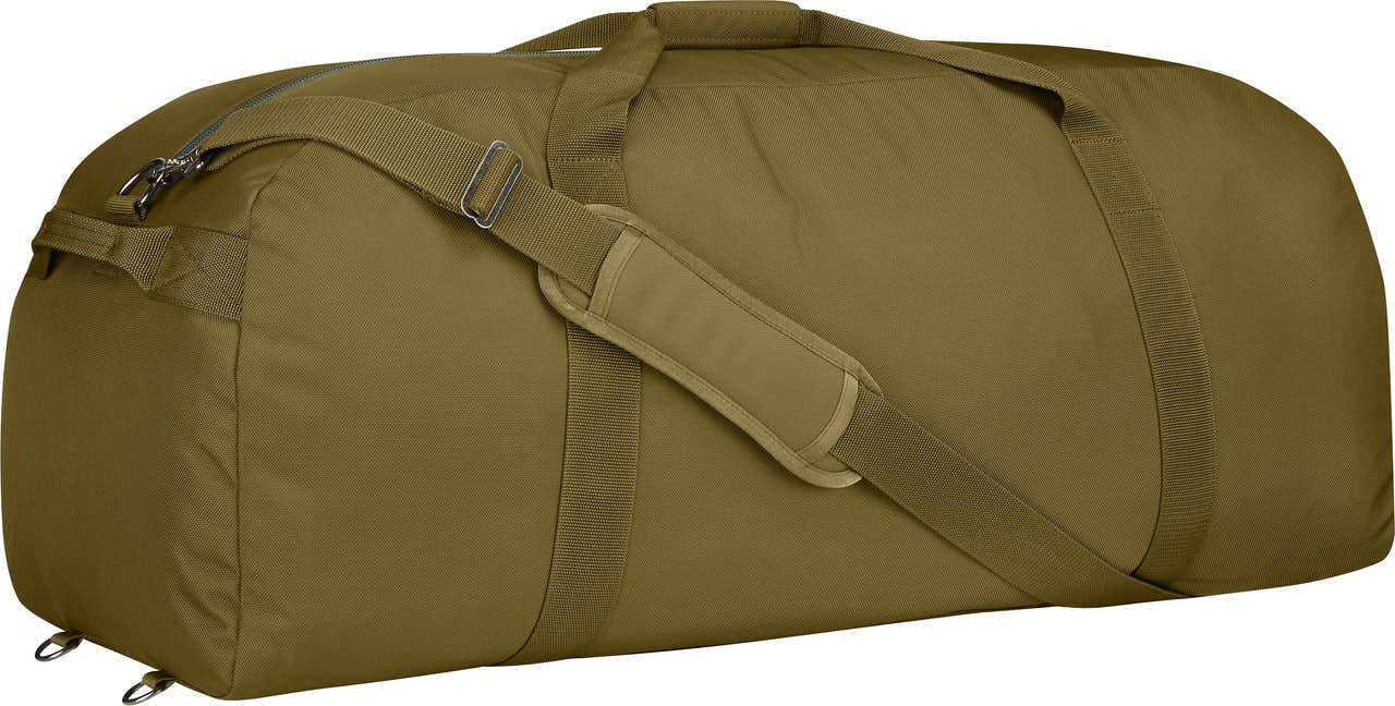 Large Recycled Duffle Bag Dark Olive