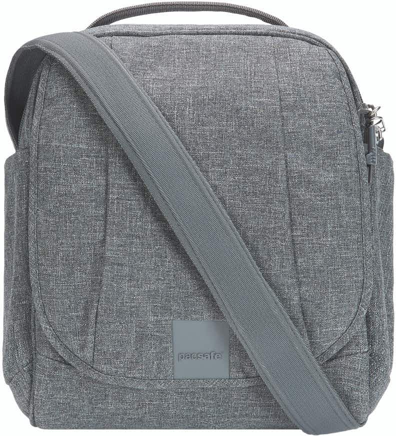 Metrosafe LS200 Anti-Theft Shoulder Bag Dark Tweed