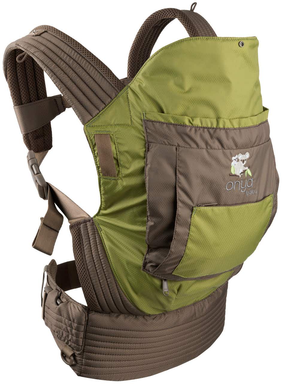 Outback Child Carrier Olive Green/ChocolateChip