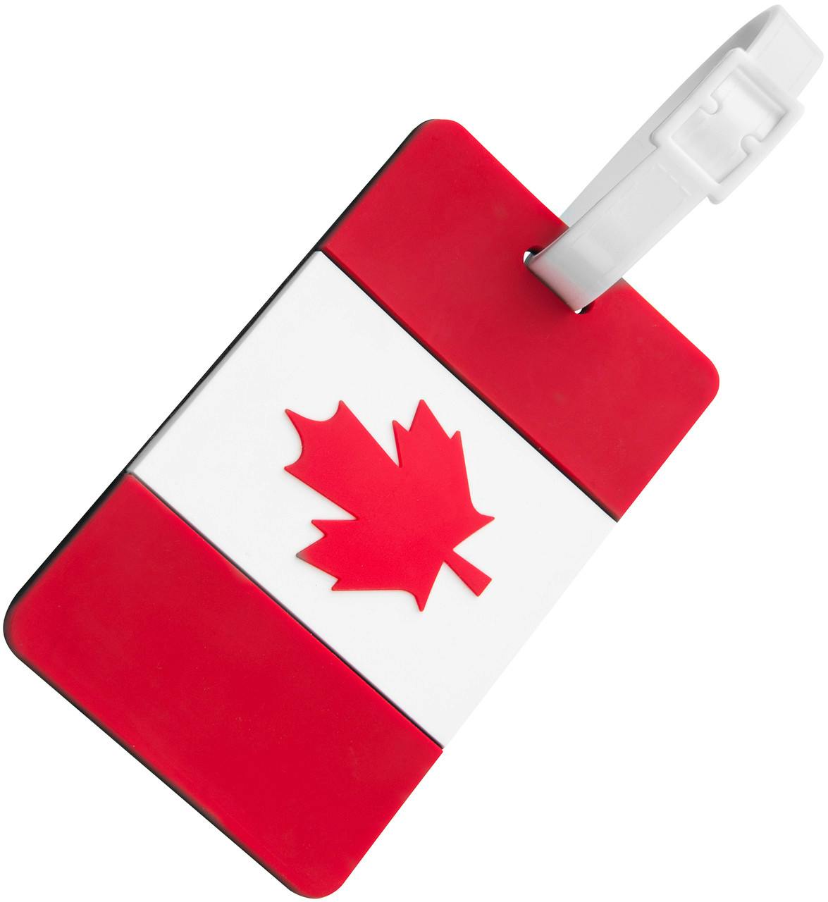 Canadian Flag Luggage Tag NO_COLOUR