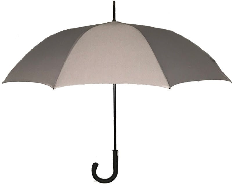 Executive Curve Umbrella Grey